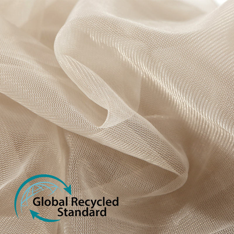 RPET 20D Curved Mesh Cloth Mosquito Net Long Skirt Mesh Fabric Laundry Bag Mesh Cloth Recycled Fabric